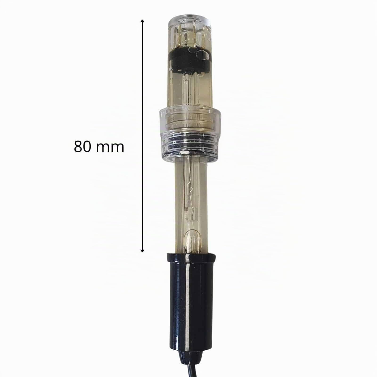 Sonde Ph Piscine - Spéciale Pompe Doseuse Régulateur Ph - avec Câble Et Fiche Bnc - Connexion 1/4 De Tour - Universelle Et Compatible