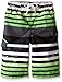 Kanu Surf Boys' Reflection Stripe Swim Trunk
