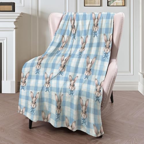 Couverture flanelle patchwork crème 150x200 cm plaid lit et canapé - 8