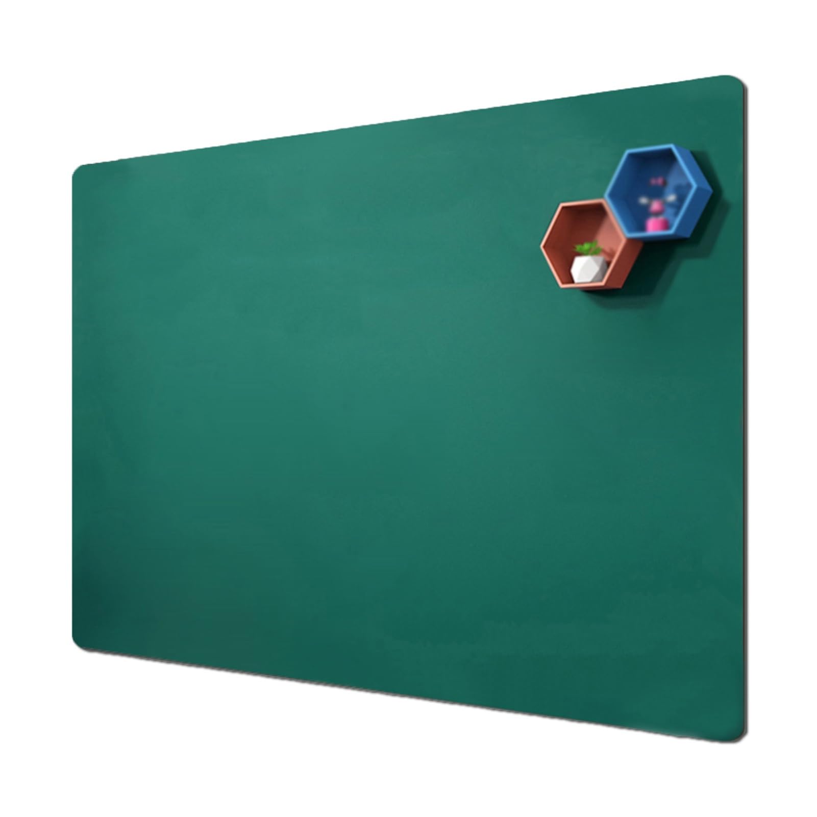 Magnetic Whiteboard Contact Paper Easy to Erase Dry Erase Chalkboard Wallpaper Removable Adhesive Wall Sticker Roll for Home School Office Peel and Stick Green 47.2x59.0in