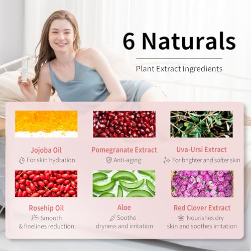 Image of HH Intimate Brightening Serum Citrus Scent & Feminine Hygiene Spray Fresh Flora Scent, Natural Plant-Based, pH3.6, Moisturizing, Odor Control, Itch Relief, Tightening for Sensitive Skin