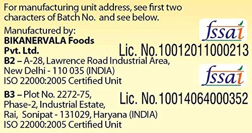 Miniatura 8 de BIKano Gulab Jamun-2.2 lbs-Bikaneri Namkeen - Bocadillos tradicionales indios y dulces, sin conservantes, caja de regalo gourmet