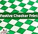 Avant Grub Deli Paper 300 Sheets. Turn Your Backyard Cookout Party into a Special Event with Green & White Checkered Food Wrapping Papers. Grease-Resistant 12x12 Sandwich Wrap Prevents Food Stains!