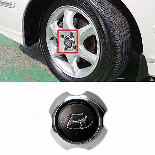 HYUNDAI 16 Chrome Wheel Hubcap Center Cap 1P 2002-2005 Sonata EF OEM Parts