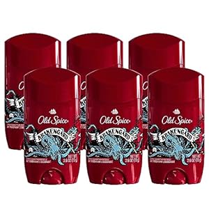 Old Spice Antiperspirant Deodorant for Men, Krakenguard Scent, 48 Hr Odor Protection, 2.6 Ounce (Pack of 6)