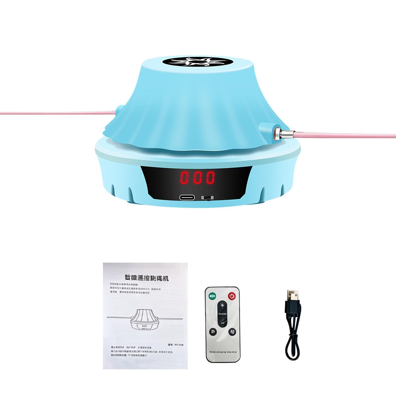 Machine de corde à sauter électrique avec télécommande pour petits espaces - 7