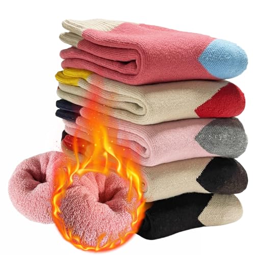 MOSOTECH Chaussettes Chaudes Femme Hiver, Thermiques Grosse...