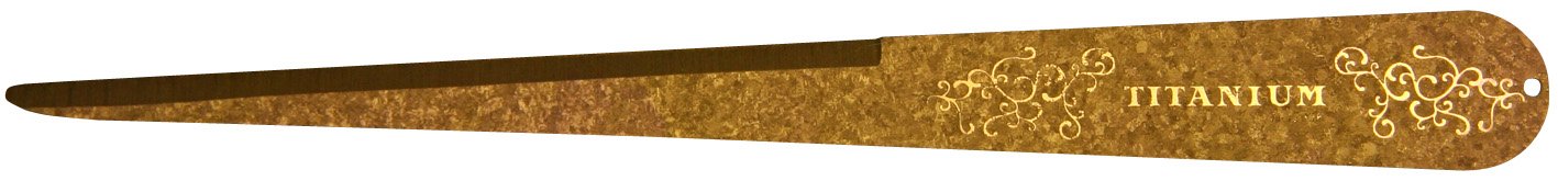 Titanium Paper Knife Orient