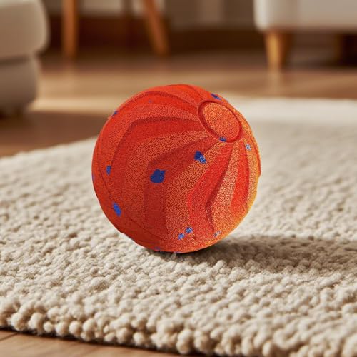 Balle interactive pour petits chiens rotative et mobile pour stimuler leur éveil - 4