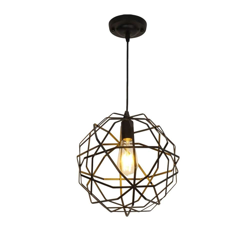 Lampaa Soffitto, Stile Loft, Cucina, Bar, 3 Luci, Accessori, Stile Country Americano Retrò in Ferro Battuto, Illuminaziper Sala da Pranzo, Ristorante, Bar, Caffè, Illuminaziper Sala da Pranz