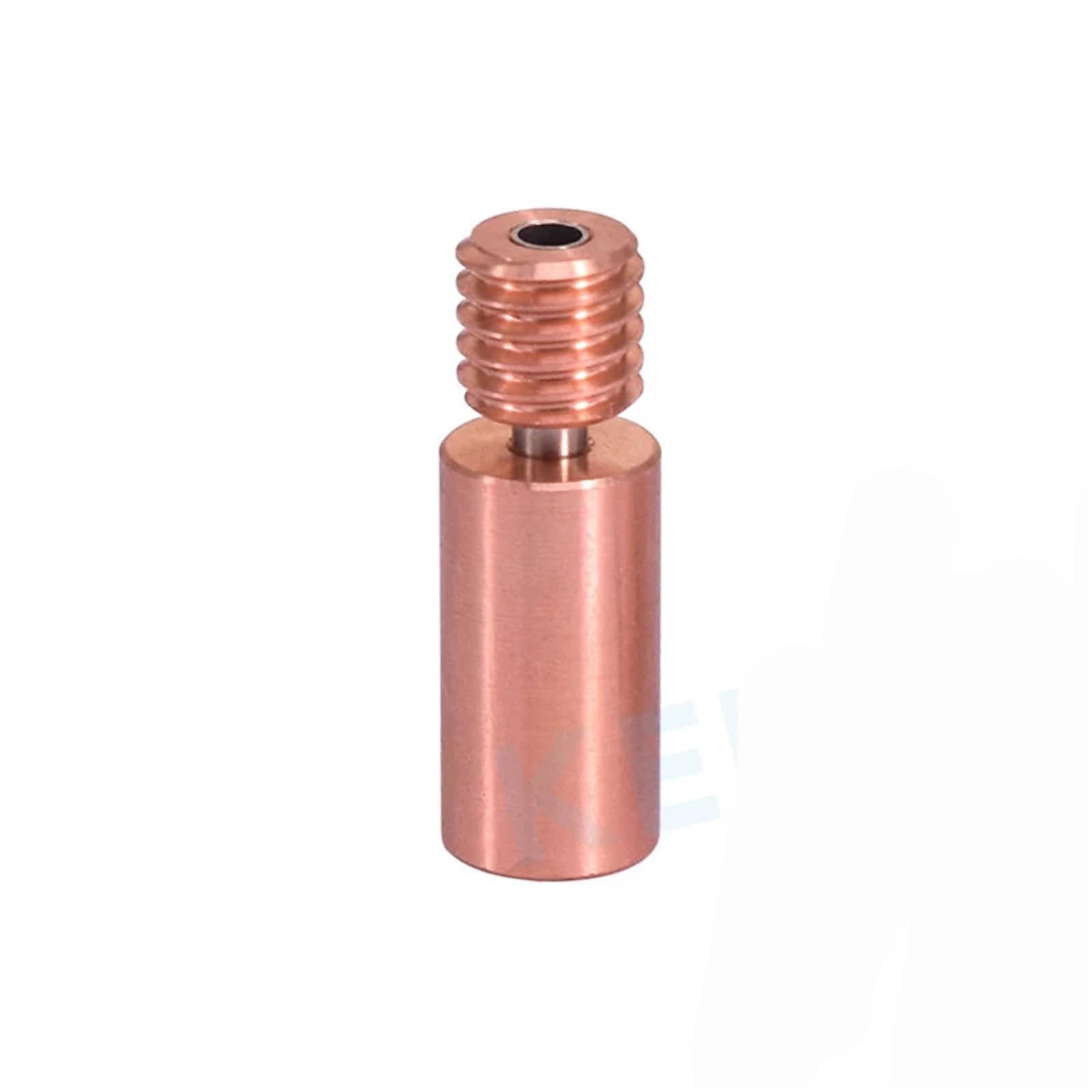 For V400 3D-Druckerteil 5in1 Hotend-Düse Temperatursensor Heizstab Messing Druckkopfblock Extruder Throat