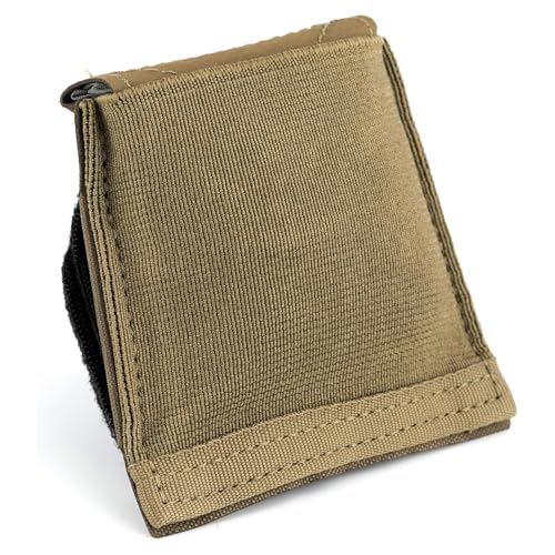 Blue Force Gear Ten-Speed Dump Pouch Tactical Belt Mounted Duty Pouch Folding Mag & Ammo Drop Bag Utility Gear Storage for Hunting Airsoft & Battle Use Coyote Brown Compact EDC Accessory