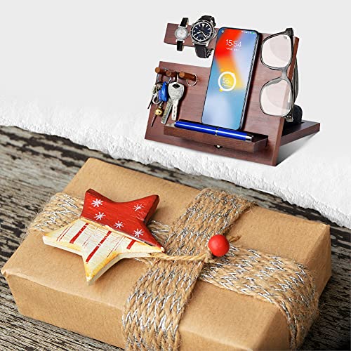 Regalo Uomo Compleanno Docking Station Legno per