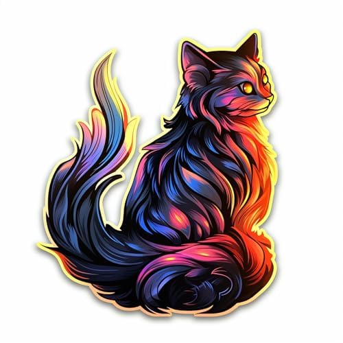 CRDesign Atomic Symbol Vinyl Decal - Lime Green Nuclear Atom Sticker 4.9x5.5 Inches