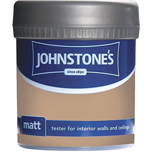 Johnstones No Ordinary Paint Water Based Interior Vinyl Matt Emulsion Burnt Sugar 75ml