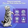 Flea and Tick Collar for Cats 2 Pack, 8 Months of Cat Flea Collar Protection 2 Collars Made with Premium Plant Based Essential Oil Waterproof and Natural Treatment Prevention Free Comb #3