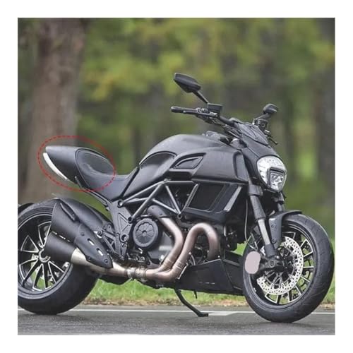 Capot de siège arrière aérodynamique pour carénage passager Diavel