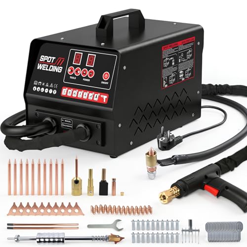 220V Karosserie Ausbeulspotter 3500W Automatisches Ausbeulwerkzeug 7 Modi Punktschweißgerät Ausbeulspotter Werkzeug Dent Puller Punktschweißgerät