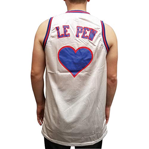 My Party Shirt Le Pew White Jersey - Mens Large