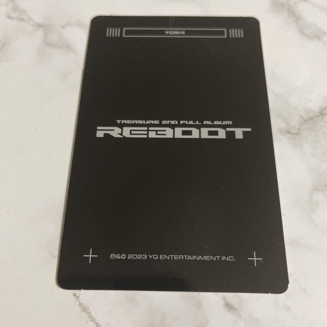 treasure ヨシ トレカ REBOOT 8/2 Amazon.co.jp: treasure REBOOT トレカ ヨシ ver.2 : おもちゃ