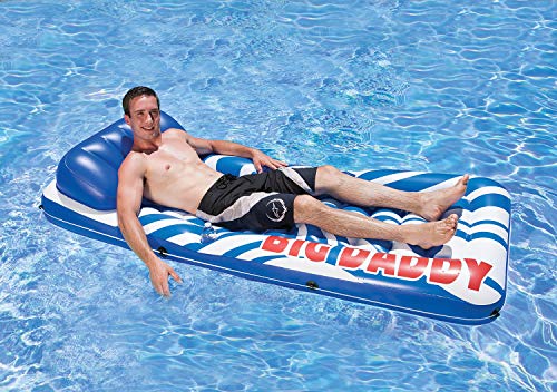 Poolmaster Big Daddy Swimming Pool Mattress Float, Blue #TOP3