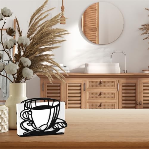 Paper Napkin Holder Metal Napkins Dispenser Vertical Table Napkin Organizer for Home Kitchen Restaurants - Cosy Home Interiors Paper Napkin Holder Metal Napkins Dispenser Vertical Table Napkin Organizer for Home Kitchen Restaurants - Image 7