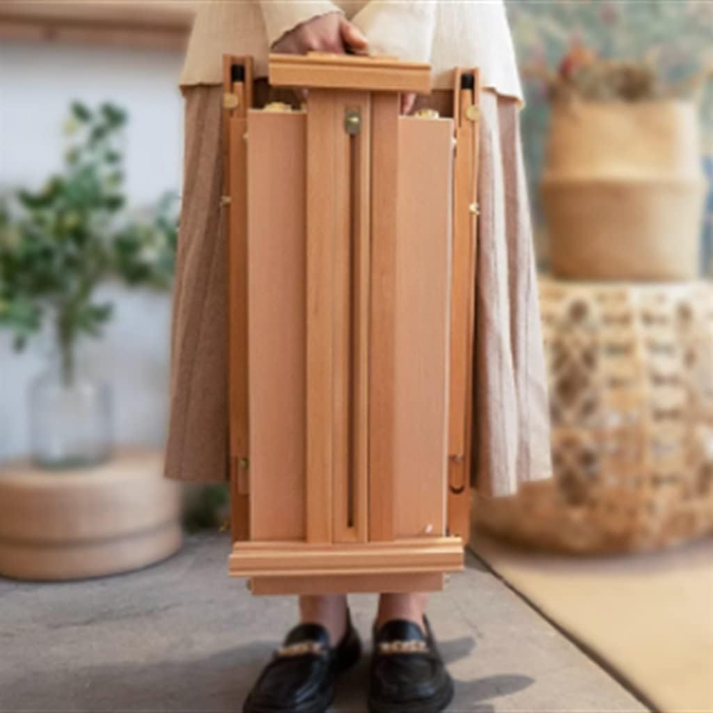 Outdoor Painting Case Desktop Easel Sketching Outdoor Painting Art Student Folding Portable Easel Storage