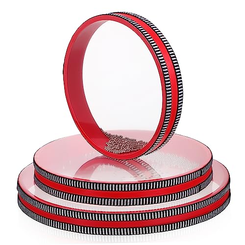 Yardwe 3pcs Ocean Drums for Boys and Girls Adults Wave Sound Percussion Instruments for Music Classrooms Weddings Parties
