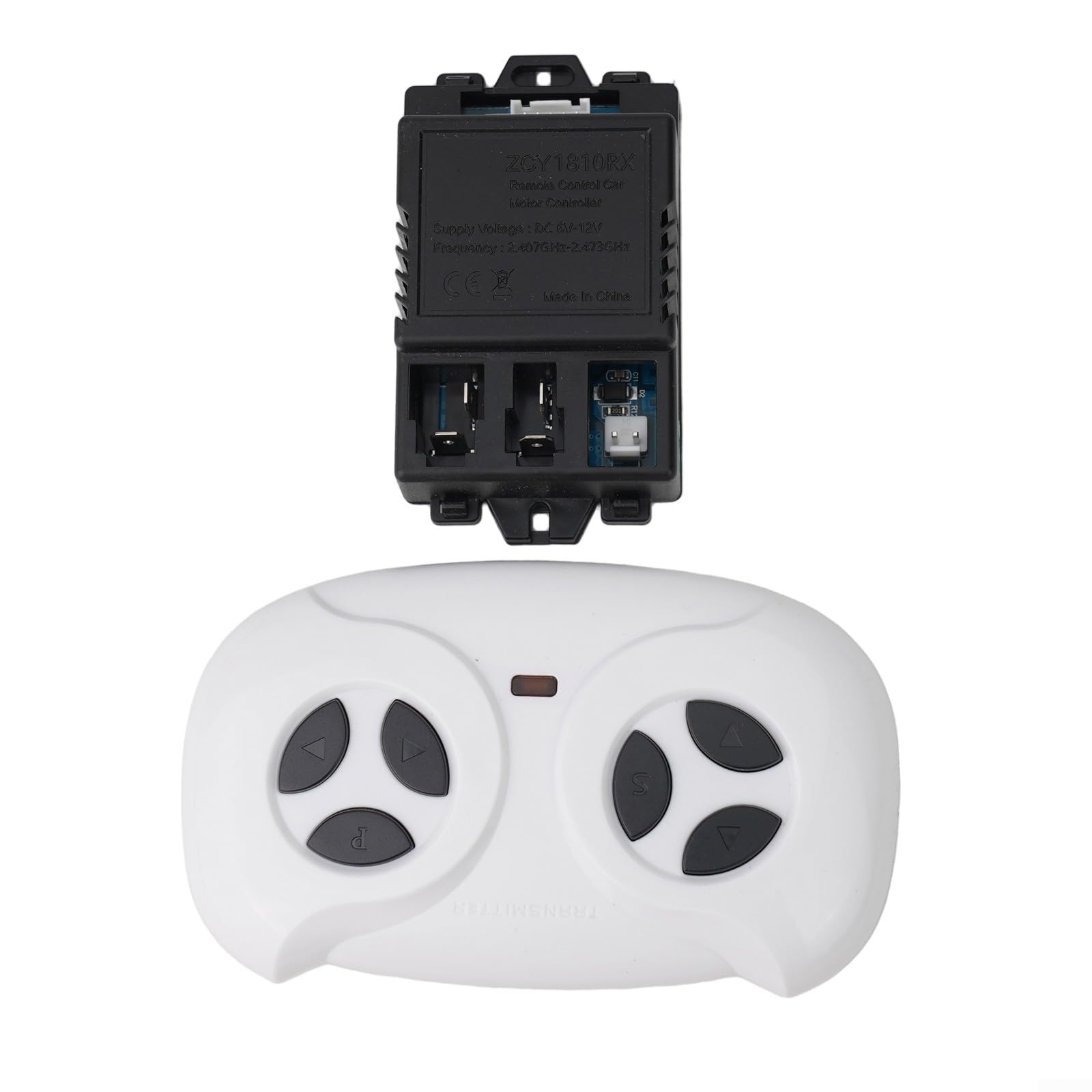 JR1810RX 6 12V Control Box for Kids Electric Car, ZCY1810RX Receiver, 5 Pin and 7 Pin (5 pin Full set)