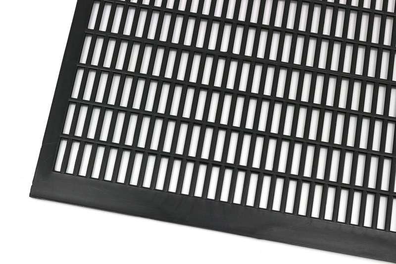 4BEE Absperrgitter Deutsch Normalmaß (DNM 10er) 420x420mm | Robuster Kunststoff | Waagerechter Königinnen-Separator | Dick & Langlebig für Ihre Beute