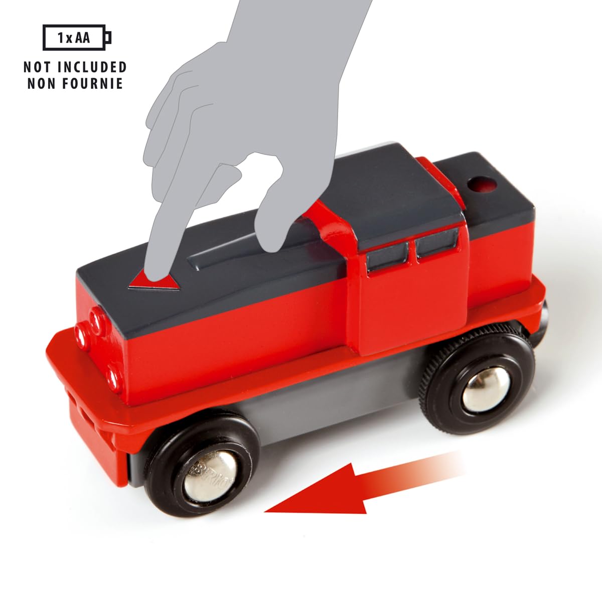 BRIO - Set Servicio Ferroviario Portuario, Ferrocarriles, Set de Construcción de Madera, Tren Juguete, Juguetes Niños 3 Años o más, Juegos Educativos 3 Años