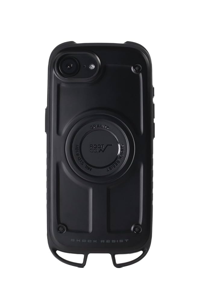 ROOT CO.  Shock Resist Case iPhone14用 黒 Amazon.co.jp: 【ROOT CO.】[iPhone14Plus専用]GRAVITY Shock