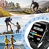 Smart Watch for Women Men, 1.96" HD Smartwatch with Answer/Make Calls, Heart Rate/Sleep Monitor/Pedometer, 110+ Sports Fitness Watch, IP68 Waterproof Activity Fitness Trackers for Android iOS Phone #3