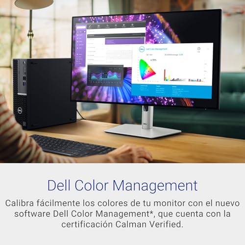Dell U2724DE UltraSharp Thunderbolt 27" QHD (2560x1440) Monitor, 120Hz, IPS Black, 5ms, 98% DCI-P3, 2x Thunderbolt, 2x USB-C, 2x DisplayPort, HDMI, 4x USB, RJ45, 3 Años de Garantía, Plata - imagen 3