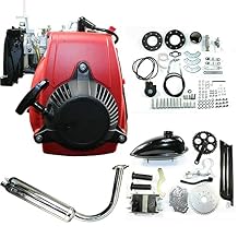 4 Stroke 49CC Bicycle Engine Kit Gas Petrol Bike Engine Motor DIY Motorized ATV Bicycle Bike Scooter
