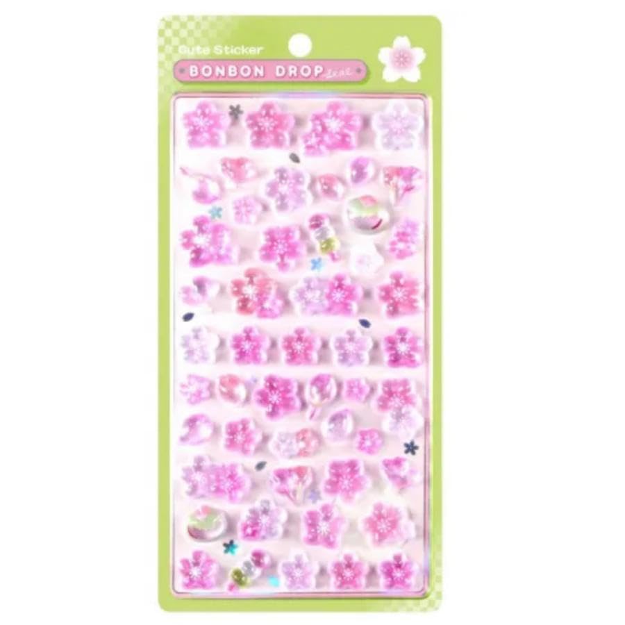 Amazon | クーリア ボンボンドロップシール 桜 和柄 正規品 94471