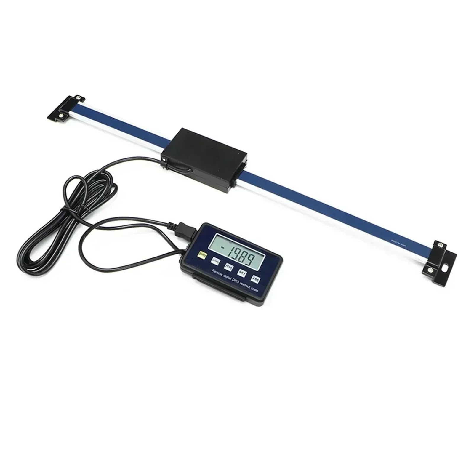Digital Readout Linear Scale DRO Display Magnetic Remote for Mill Lathe Machine Linear Scale Widely Used(0-200mm)