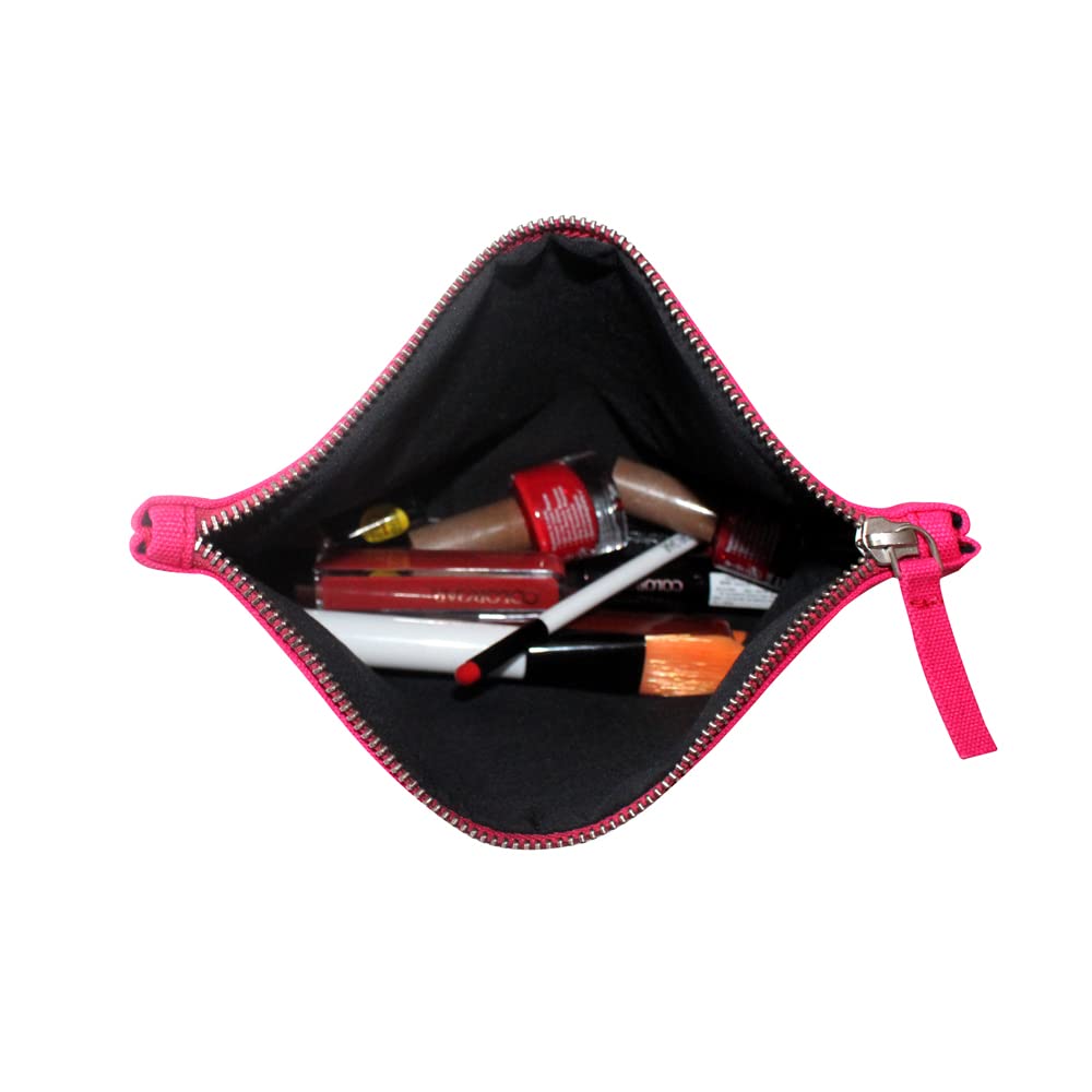 Colorbar Co-Earth The Trumpet Flat Pouch - Raspberry Pink 2
