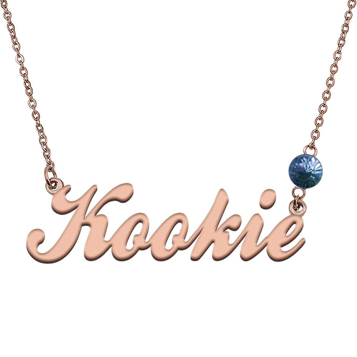 Dainty Custom Initial Name Necklace for Mom in Gold Silver