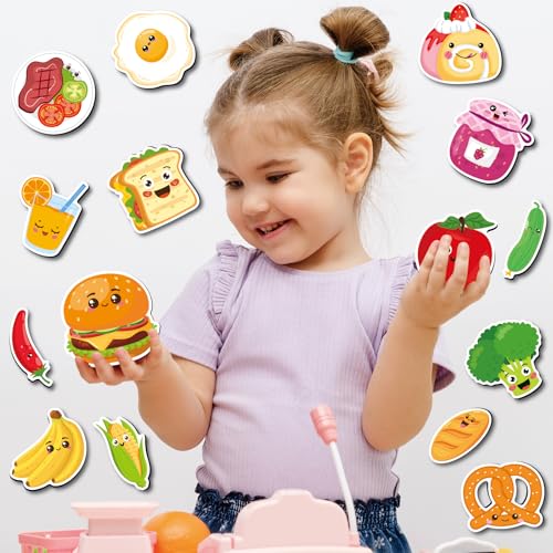 Set de 48 imanes decorativos para refrigerador miniatura 5