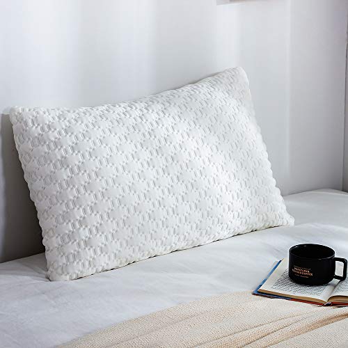 Milemont Shredded Memory Foam Pillow, Bed Pillows, Pillow for Sleeping