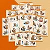 100Pcs Beaver Stickers for Water Bottle, Laptop - Funny Beaver Gifts, Party Supplies - Waterproof Stickers and Decals - Gift for Women & Men #4