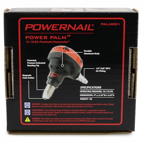 Powernail PowerPalm 16/18 Gauge Nailer