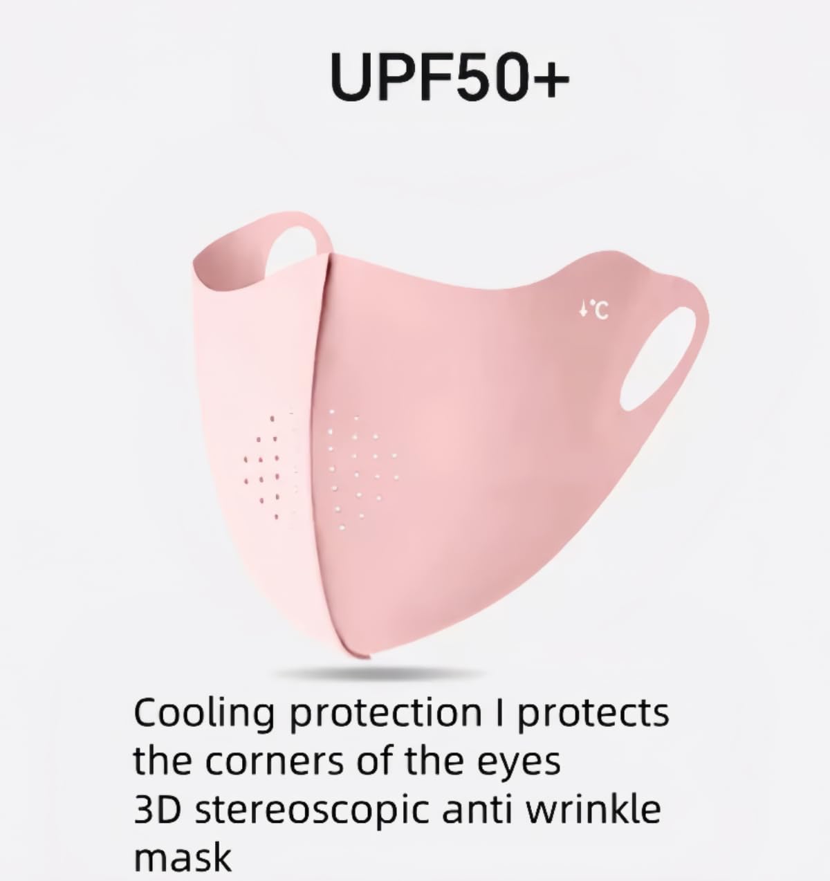 Maschera di protezione solare UV 4 pezzi, maschera di protezione solare, maschera di seta di ghiaccio, maschera per bicicletta, utilizzata per equitazione all'aperto sport, calda estate