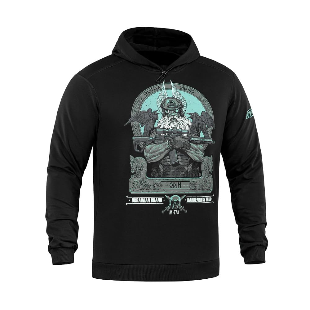M-Tac Bluza z kapturem Odin Mystery, czarny, XXL