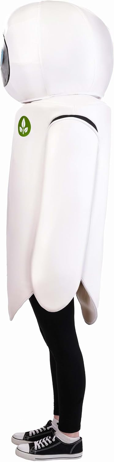 Disney Pixar WALL-E EVE Women's Costume | Adult Robot Tunic and Headpiece for Sci-Fi and Halloween Events