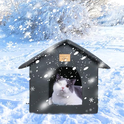 Niche d'extérieur pour chat : protégez les animaux errants du froid