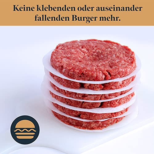 Backpapier für Burgerpresse GOURMEO – 1000 Stück