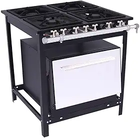 Fogão Industrial Venâncio 4 Bocas com Forno Extra E4d2f