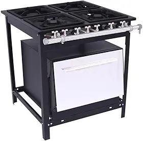 Fogão Industrial Venâncio 4 Bocas com Forno Extra E4d2f